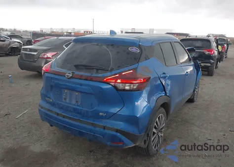 2023 Nissan Kicks Sv Xtronic Cvt z USA, uszkodzony, nr VIN 3N1CP5CV4PL482940